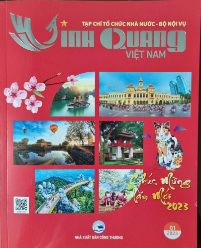 QUỸ THIỆN NGUYỆN HẠNH PH&Uacute;C V&Agrave;O SỔ TAY TẠP CH&Iacute; NH&Agrave; NƯỚC NĂM 2023 CỦA BỘ NỘI VỤ