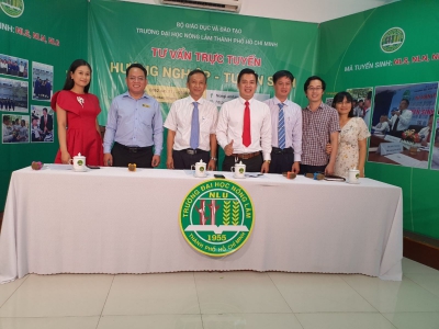Tư vấn trực tuyến Hướng nghiệp - Tuyển sinh tại trường ĐH N&ocirc;ng L&acirc;m TP.HCM